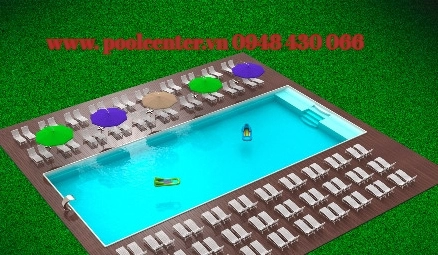 Hồ bơi đúc sẳn composite 01 Hồ bơi đúc sẳn composite 01 - Ảnh 2