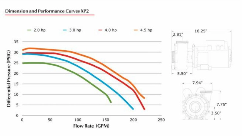 MÁY BƠM HỒ BƠI ĐA NĂNG AQUAFLO GECKO XP2 2.5 HP XẢ HÔNG MÁY BƠM HỒ BƠI ĐA NĂNG AQUAFLO GECKO XP2 2.5 HP XẢ HÔNG - Ảnh 4