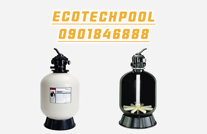 Bình lọc cát hồ bơi Pentair SD80 Bình lọc cát hồ bơi Pentair SD80 - Ảnh 11