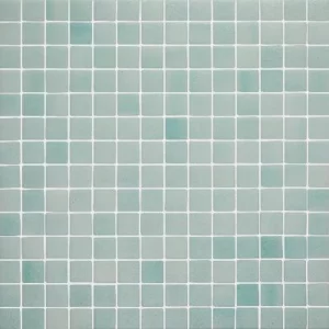 Gresite cho hồ bơi Hisbalit HT-K mẫu xanh sương mù AZOV.