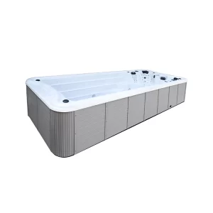 Bồn jacuzzi kết hợp bơi thể thao dài 3.95 mét