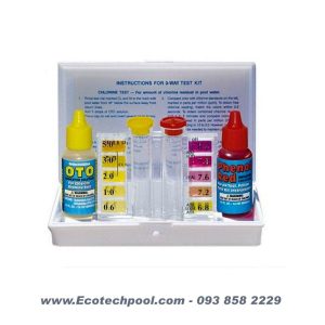 BỘ HÓA CHẤT THỬ NƯỚC HỒ BƠI