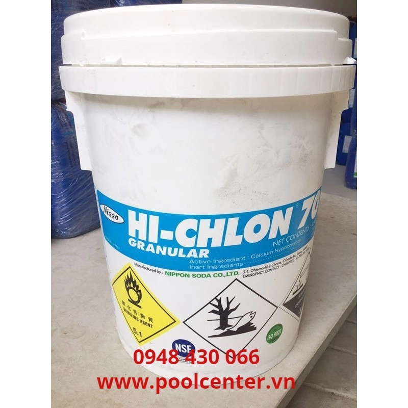 HÓA CHẤT CHLORINE 70 KHỬ TRÙNG NƯỚC HÓA CHẤT CHLORINE 70 KHỬ TRÙNG NƯỚC - Ảnh 2