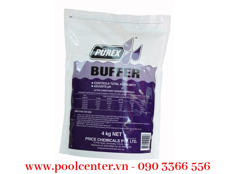 HÓA CHẤT ĐIỀU CHỈNH ĐỘ pH NƯỚC HỒ BƠI PUREX BUFFER HÓA CHẤT ĐIỀU CHỈNH ĐỘ pH NƯỚC HỒ BƠI PUREX BUFFER - Ảnh 2