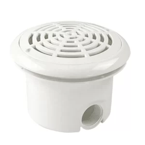 Hộp thu nước đáy hồ bơi phi 22 cm
