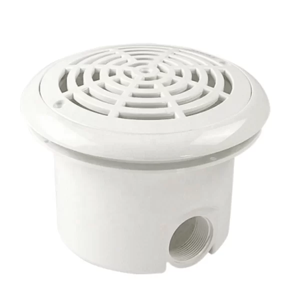 Hộp thu nước đáy hồ bơi phi 22 cm