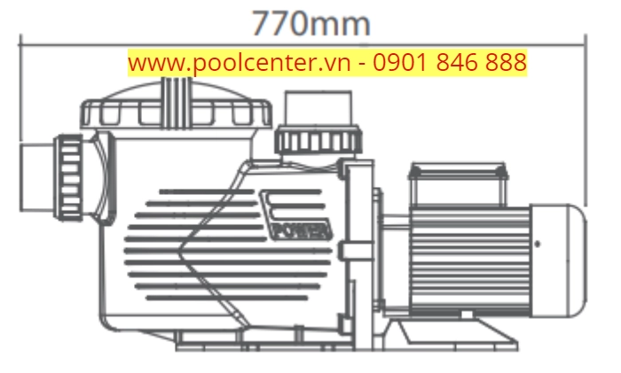 Máy bơm hồ bơi Emaux EPH400 Máy bơm hồ bơi Emaux EPH400 - Ảnh 4