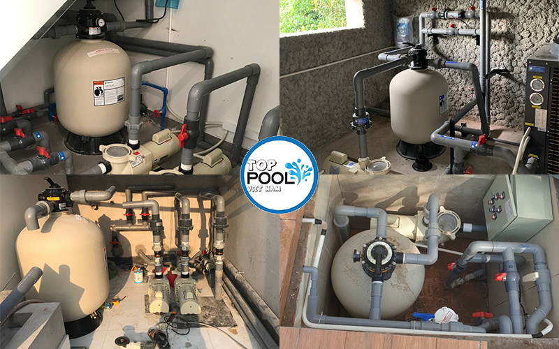 Bình lọc cát hồ bơi Pentair TA60D Bình lọc cát hồ bơi Pentair TA60D - Ảnh 6