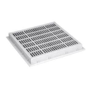 Nắp thu nước đáy hồ bơi vuông 23 x 23 cm