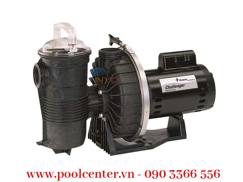 MÁY BƠM HỒ BƠI PENTAIR CHALLENGER CH 1/2 HP CAO CẤP may bom ho boi biet thu2043