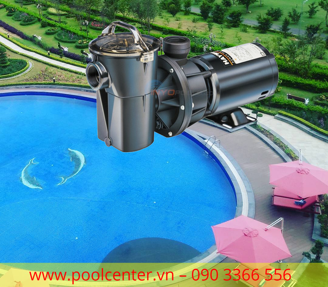 MÁY BƠM HỒ BƠI CAO CẤP POWERFLO LX 1 1/2HP - 115V may bom ho boi20s
