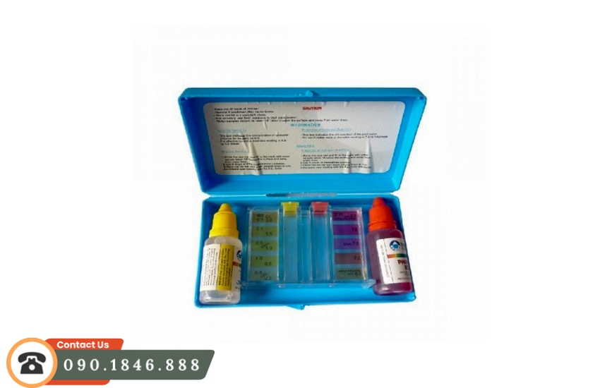 Bộ KIT thử nước hồ bơi Bộ KIT thử nước hồ bơi - Ảnh 2