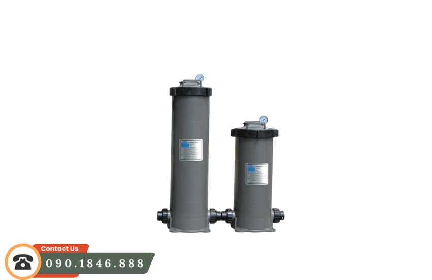 Bộ lọc giấy Waterco CC25 Cột lọc giấy Waterco Trimline CC25