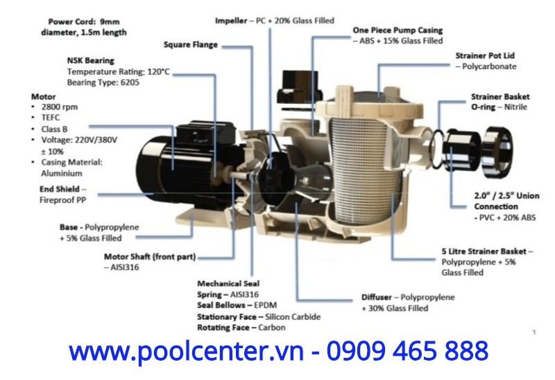 MÁY BƠM NƯỚC HỒ BƠI NHẬP KHẨU HÃNG EMAUX SB30 - 3 HP Máy bơm hồ bơi, máy bơm nước hồ bơi, máy bơm nước hồ bơi giá rẻ, công ty phân phối máy bơm nước hồ bơi, máy lọc nước hồ bơi, phụ kiện hồ bơi, thiết bị hồ bơi, máy bơm nước bể bơi, cung cấp máy bơm nước bể bơi, máy bơm bể bơi giá rẻ nhất, chuyên phân phối máy bơm nước hồ bơi rẻ nhất HCM