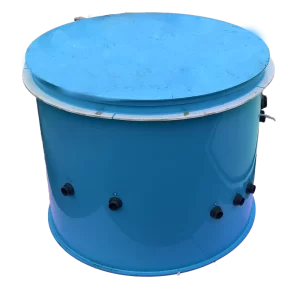 Alternative view of Máy lọc âm đất hình trụ công suất 11m3/h