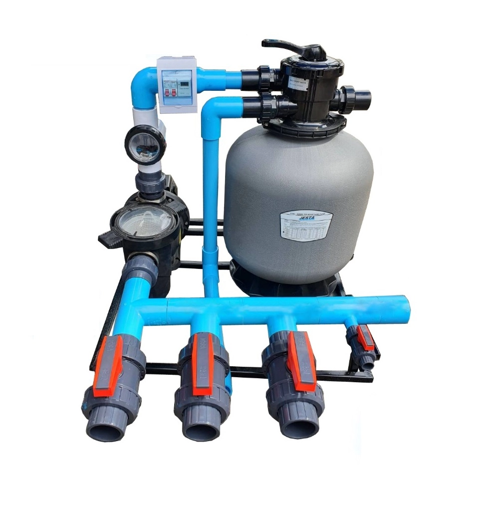 Máy lọc mini ráp sẵn lọc cát và bỏ clo thủ công công suất 8 m3/h Máy lọc mini ráp sẵn lọc cát và bỏ clo thủ công công suất 8 m3/h