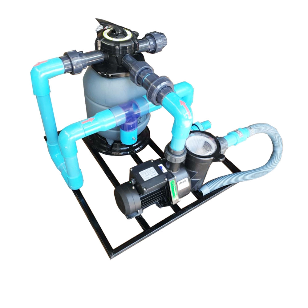 Máy lọc hồ bơi mini lọc cát và máy điện phân muối mini công suất 7m3/h Máy lọc hồ bơi mini lọc cát và máy điện phân muối mini công suất 7m3/h - Ảnh 2