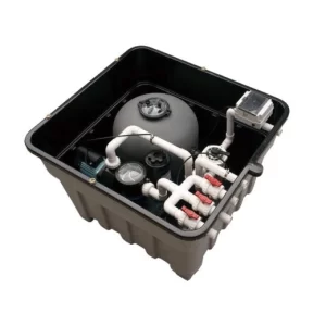 Máy lọc hồ bơi lọc cát và điện phân muối công suất  19m3/h