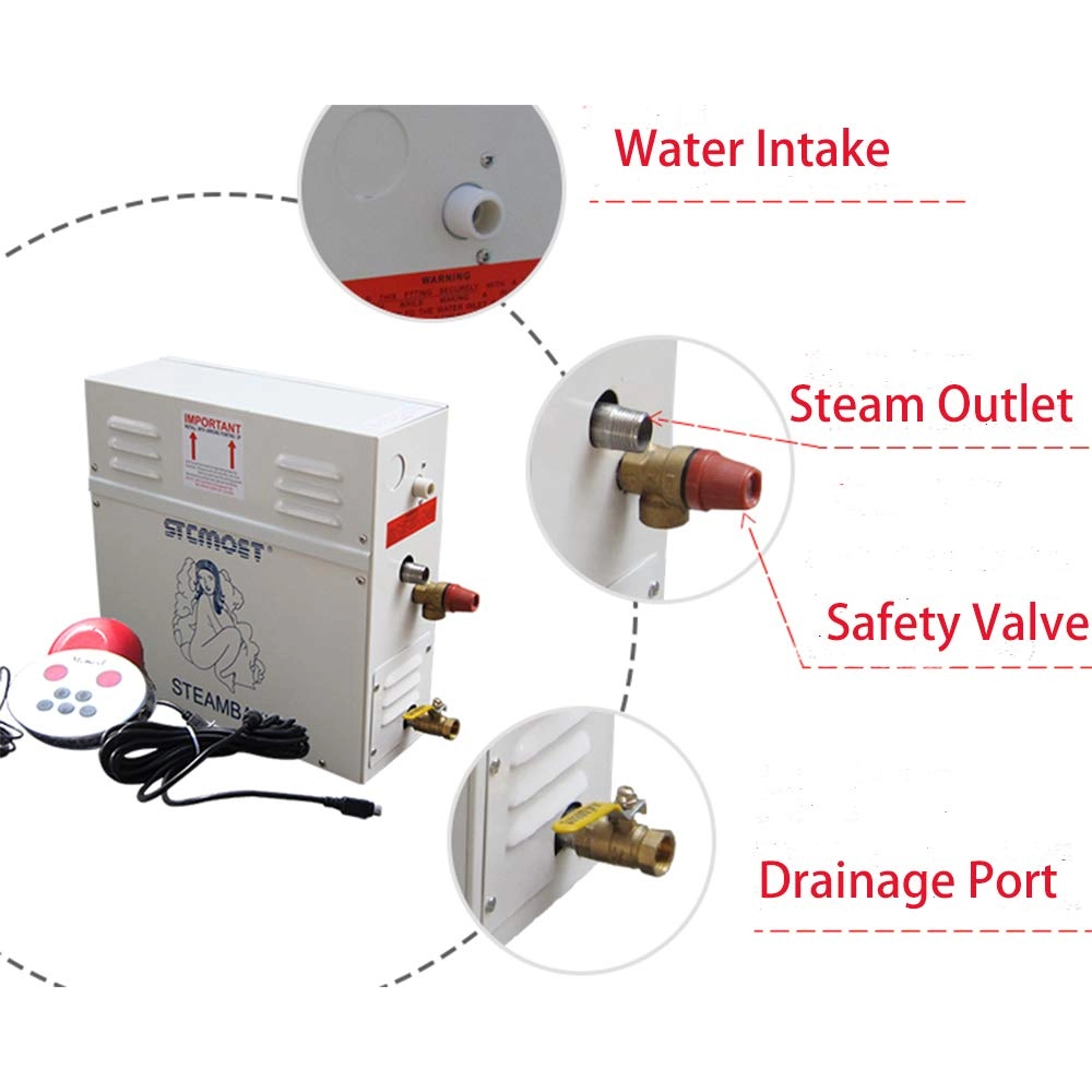 Máy xông hơi ướt 6 Kw Máy xông hơi ướt 6 Kw - Ảnh 2
