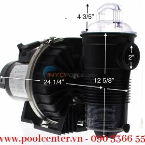 Alternative view of MÁY BƠM HỒ BƠI CHÍNH HÃNG PENTAIR CHALLENGER CF 1-1/2 HP