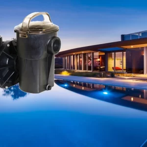 Alternative view of MÁY BƠM HỒ BƠI CAO CẤP ĐƠN TỐC ĐỘ POWERFLO II 3/4 HP NHẬP KHẨU