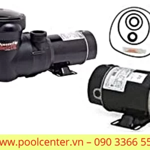 Alternative view of MÁY BƠM NƯỚC HỒ BƠI CAO CẤP MATRIX POWERFLO 1.5 HP TỐC ĐỘ KÉP