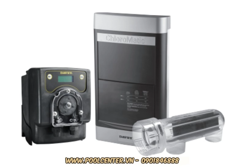 MÁY ĐIỆN PHÂN MUỐI HỒ BƠI CAO CẤP NHẬP CHÍNH HÃNG DAVEY MÁY ĐIỆN PHÂN MUỐI HỒ BƠI CAO CẤP NHẬP CHÍNH HÃNG DAVEY - Ảnh 2