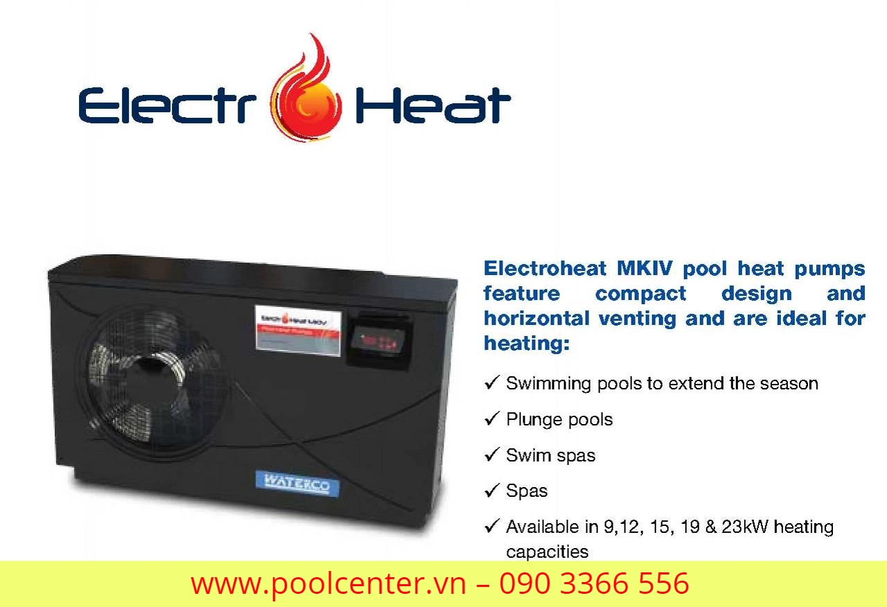 MÁY BƠM NHIỆT HỒ BƠI WATERCO MKIV MÁY BƠM NHIỆT HỒ BƠI WATERCO MKIV - Ảnh 4