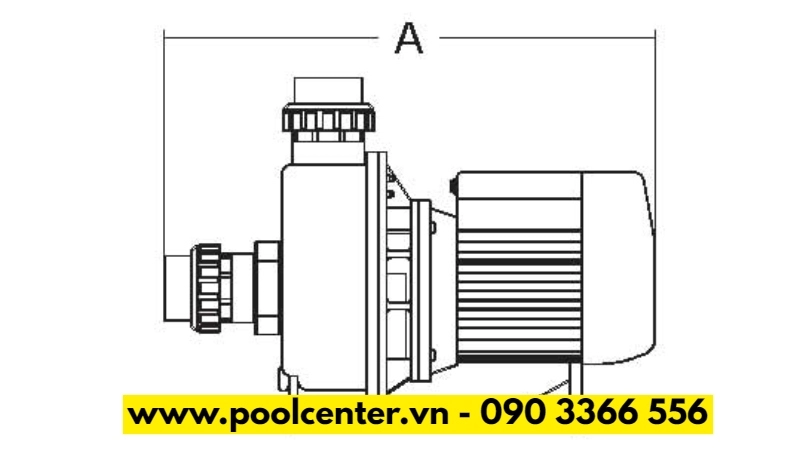 Máy bơm hồ bơi Emaux SR20 2HP Máy bơm hồ bơi Emaux SR20 2HP - Ảnh 3