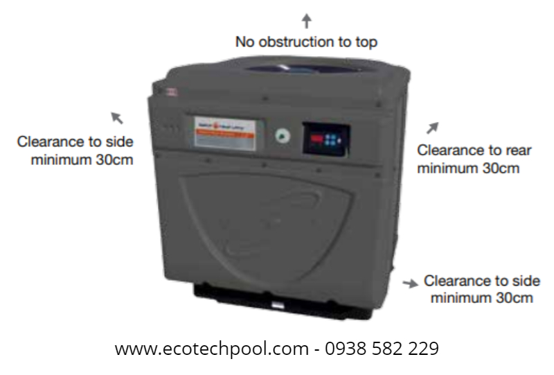 MÁY BƠM NHIỆT ELECTROHEAT ULTRA phân phối máy bơm chính hãng