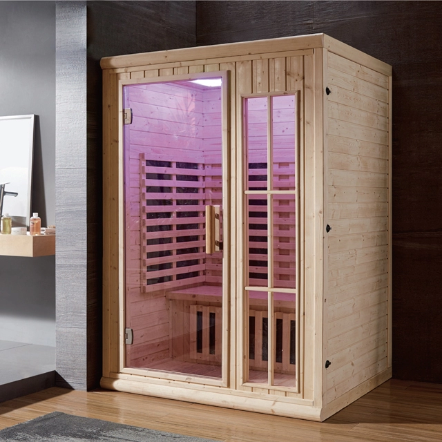 Phòng xông hơi khô sauna 1.2x1.05 mét Phòng xông hơi khô sauna 1.2x1.05 mét - Ảnh 4