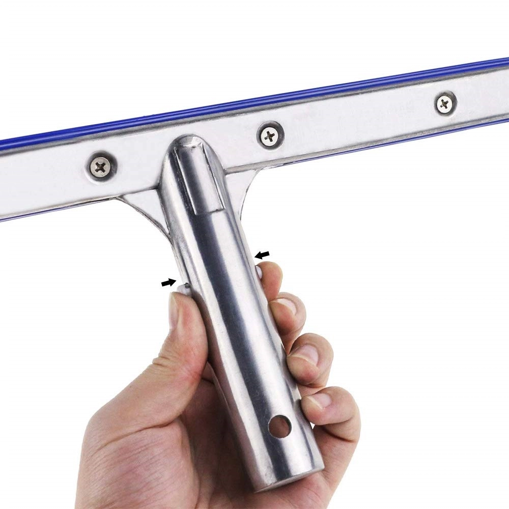 Bàn chà rêu hồ bơi thép dài 42 cm Bàn chà rêu hồ bơi thép dài 42 cm - Ảnh 3
