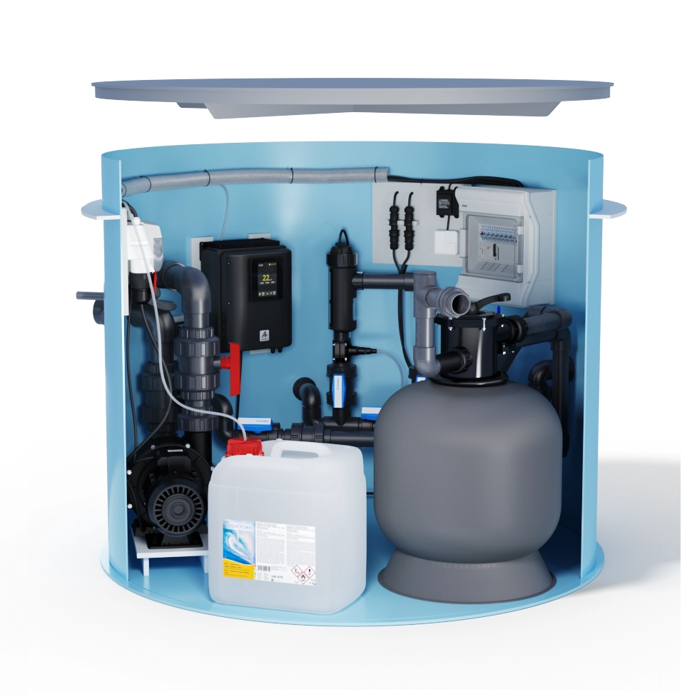 Máy lọc âm đất hình trụ công suất 11m3/h Máy lọc âm đất hình trụ công suất 11m3/h