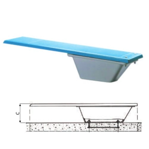 Ván nhảy hồ bơi dài 2.4 mét Ván nhảy hồ bơi dài 2.4 mét - Ảnh 2