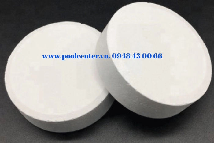 Clo viên 200gram hồ bơi Clo viên 200gram hồ bơi - Ảnh 2