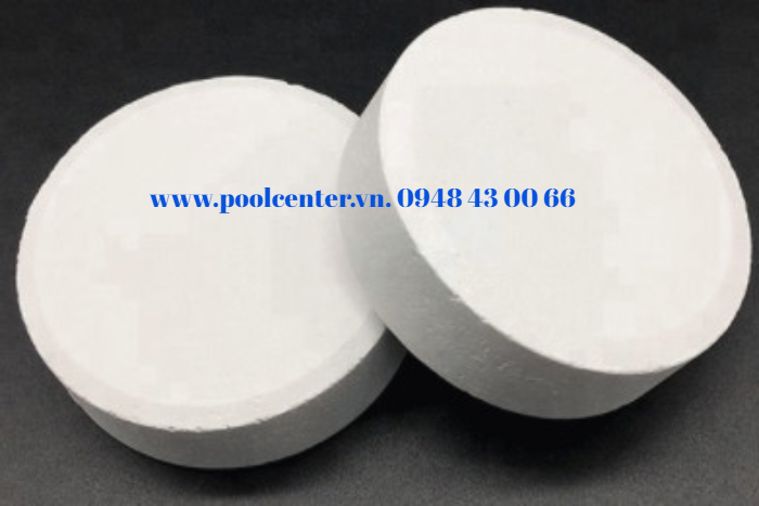 Clo viên 200gram hồ bơi óa chất cho hồ bơi, hóa chất clo hồ bơi, xử lý hóa chất hồ bơi,