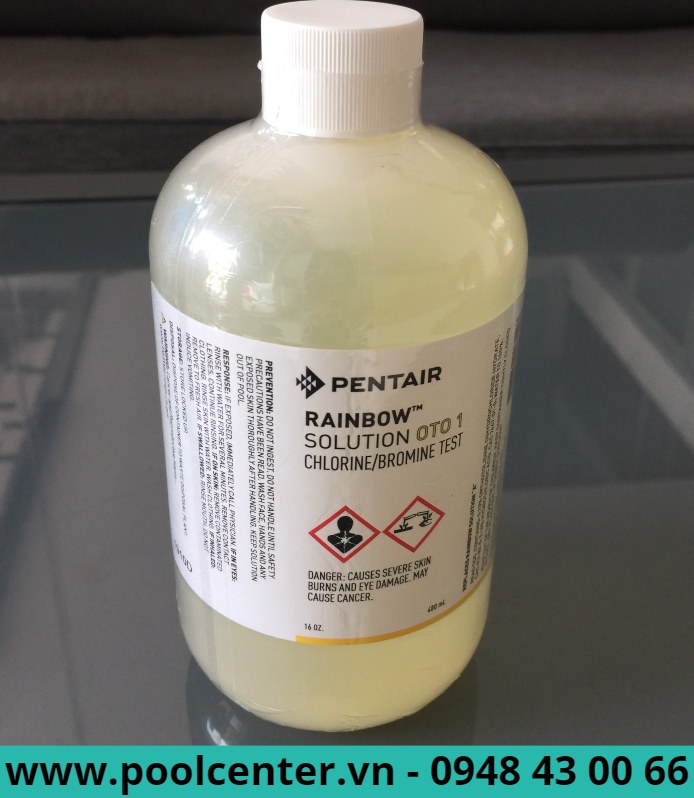BỘ DUNG DỊCH THỬ pH VÀ Clo PENTAIR TỪ MỸ xử lý hóa chất hồ bơi