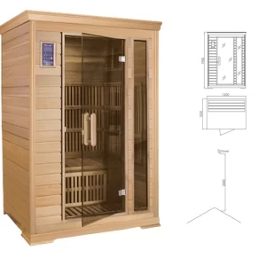 Alternative view of Phòng xông hơi khô sauna mẫu mới 1.2x105 mét
