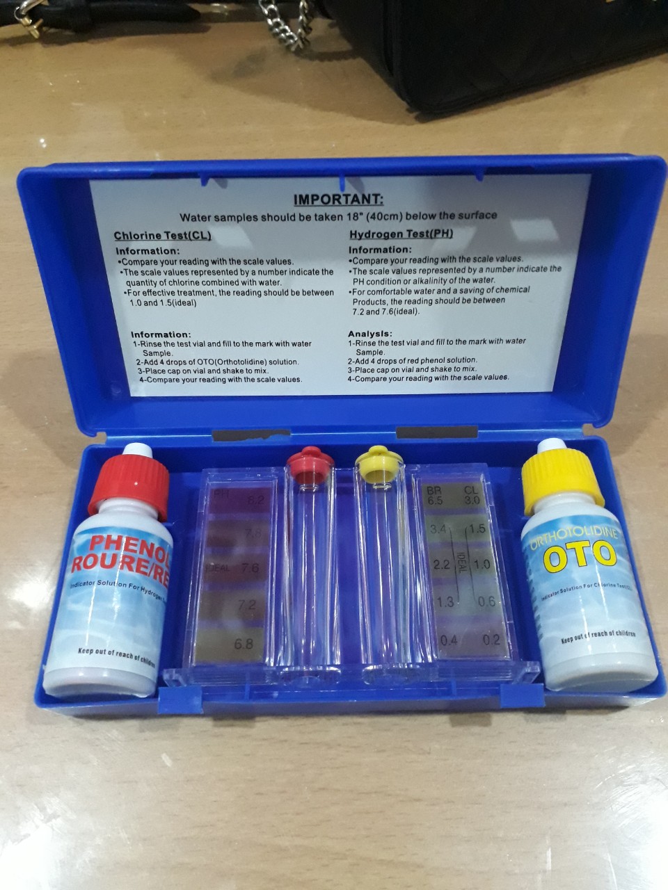 Bộ Thử Nước Hồ Bơi - Biotech Pool