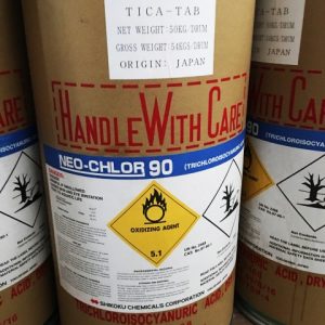 Chlorine Nhật TTCA 90% Viên 200g - Biotech Pool