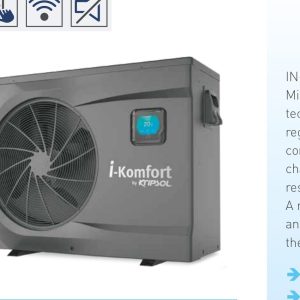 Máy Bơm Nhiệt Sưởi Hồ Bơi Inverter Kripsol I-KOMFORT RC 700