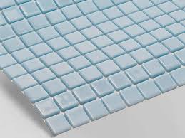 Gạch Mosaic Thủy Tinh Xanh Vega Hồ Bơi Reviglass Luminis