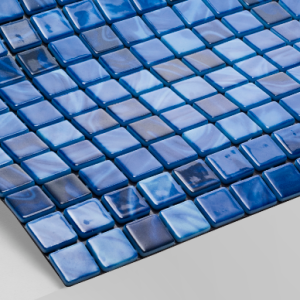 Gạch Mosaic Thủy Tinh Xanh Đại Dương Hồ Bơi Reviglass Karma Moana