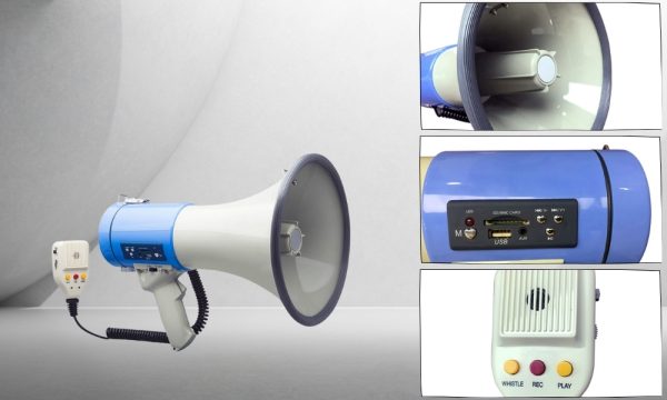 Loa phóng thanh cầm tay Kasen MGP-25W công suất 25W nhập khẩu - hình 2
