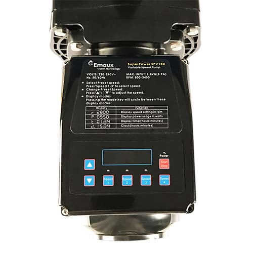 Máy Bơm Hồ Bơi Emaux SP SPV - Hiệu Suất Cao, Tiết Kiệm Điện - Ảnh 2