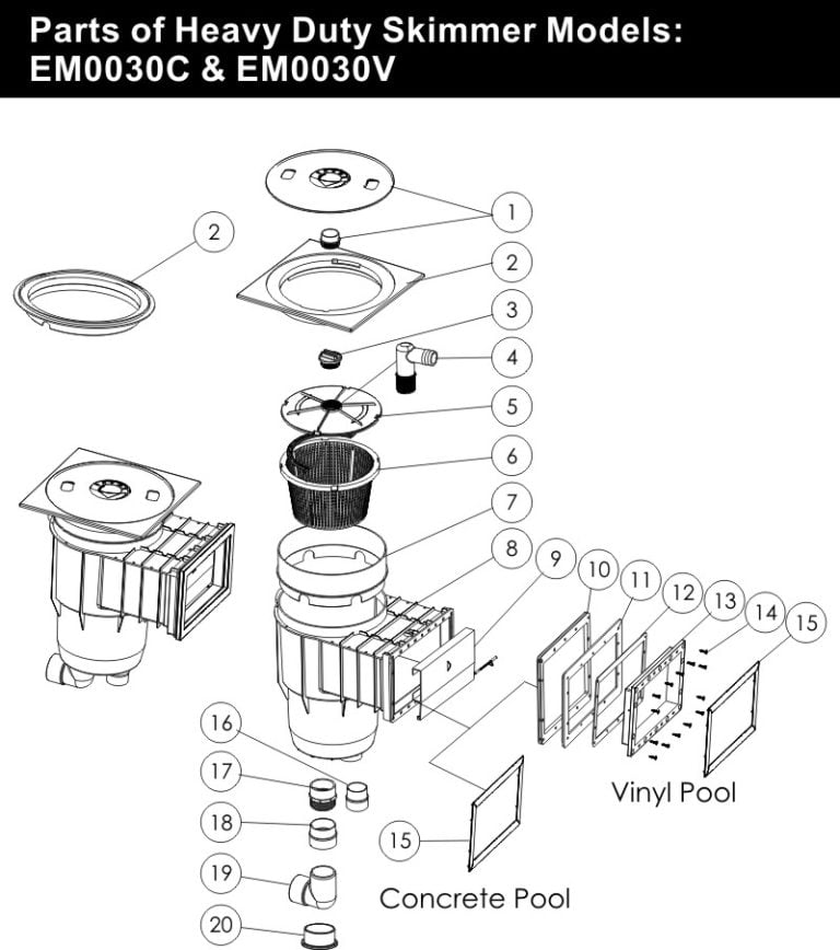 Máy Lọc Bề Mặt Hồ Bơi Emaux EM0030 - Hiệu Suất Cao