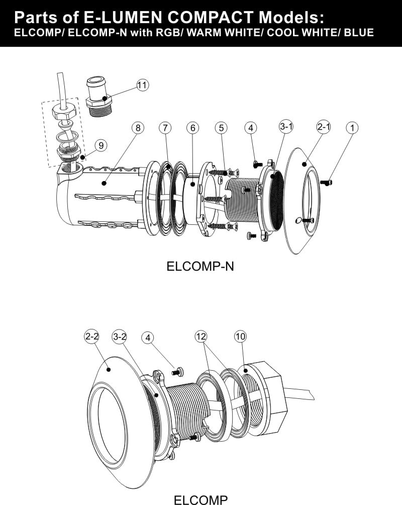 Thiết Bị Đưới Nước Emaux e Lumen Chính Hãng - Hiệu Suất Cao