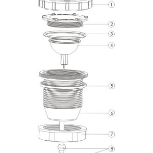Thiết Bị Đèn Dưới Nước Emaux P50 - Model UL-P50 LED-P50