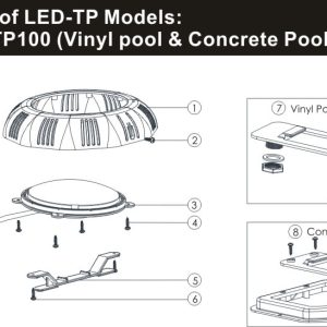 Thiết Bị Đưới Nước Emaux TP100 - Phụ Kiện Hồ Bơi Chính Hãng