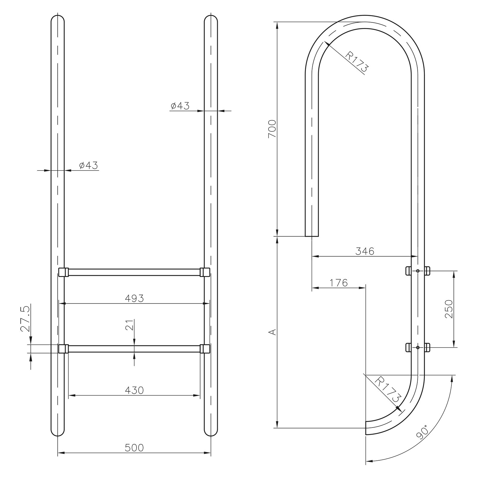Thang hồ bơi Kripsol nhập khẩu Tây Ban Nha chính hãng - Ảnh 3